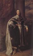 Peter Paul Rubens Charles I in Garter Robes (mk01) France oil painting artist